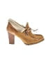 Audrey Brooke 100% Leather Tweed Tan Ankle Boots Size 7 - photo 1