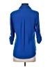 Express Blue 3/4 Sleeve Button-Down Shirt Size XS - photo 2