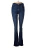 Mother 100% Polyester Stripes Blue Jeans Size 26 waist - photo 1