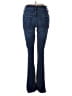 Mother 100% Polyester Stripes Blue Jeans Size 26 waist - photo 2