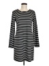 1.State Stripes Black Casual Dress Size M - photo 1