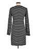 1.State Stripes Black Casual Dress Size M - photo 2