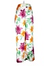 Metrostyle 100% Polyester Tropical White Casual Pants Size 12 - photo 1