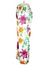 Metrostyle 100% Polyester Tropical White Casual Pants Size 12 - photo 5