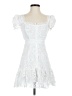 Shein 100% Polyester White Cocktail Dress Size 2 - photo 1