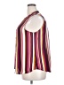 Apt. 9 100% Polyester Stripes Purple Sleeveless Blouse Size XXL - photo 5