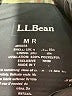 L.L.Bean 100% Polyester Argyle Black Jacket Size M - photo 3
