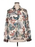 Johnny Was Tropical Ivory Long Sleeve Blouse Size XL - photo 1