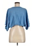 Michael Kors Blue 3/4 Sleeve Top Size M (estimated) - photo 1