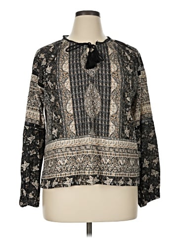 Lucky Brand Long Sleeve Blouse (view 1)