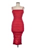 Privy 100% Nylon Red Cocktail Dress Size M - photo 1