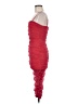 Privy 100% Nylon Red Cocktail Dress Size M - photo 5