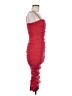 Privy 100% Nylon Red Cocktail Dress Size M - photo 4