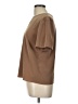 Kasper A.S.L. 100% Polyester Brown Short Sleeve Top Size 12 - photo 5