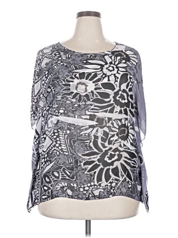 Sushiflower Long Sleeve Blouse (view 1)
