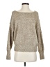 Anthropologie Metallic Tan Pullover Sweater Size S - photo 1