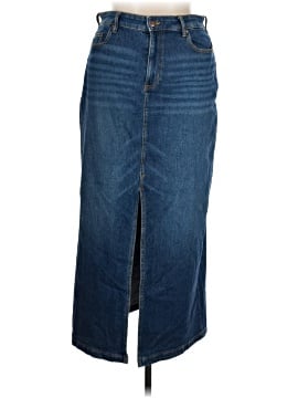 Lands' End Denim Skirt (view 1)