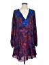 BCBGMAXAZRIA 100% Polyester Purple 3/4 Sleeve Blouse Size XXS - photo 1