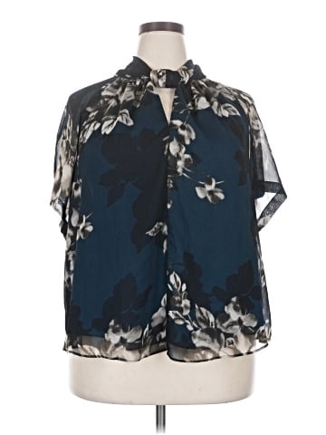RACHEL Rachel Roy Short Sleeve Blouse (view 1)