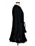 Gianni Bini Solid Black Cocktail Dress Size L - photo 4