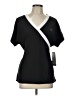 New York Laundry Black Short Sleeve Top Size L - photo 1