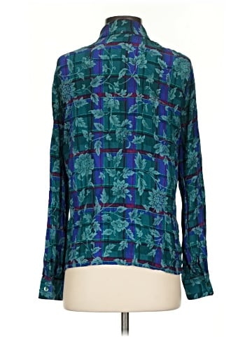 Carlisle Long Sleeve Silk Top (view 2)