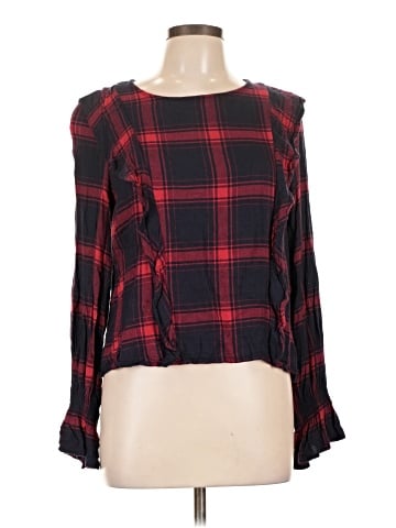 Kensie Long Sleeve Blouse (view 1)