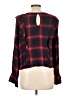 Kensie 100% Rayon Red Long Sleeve Blouse Size L - photo 2