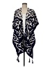 Adrienne Vittadini 100% Polyester Blue Poncho One size - photo 1