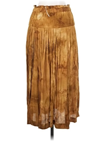 Madewell Tie-Front Paperbag Midi Skirt in Tie-Dye (view 2)
