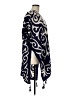 Adrienne Vittadini 100% Polyester Blue Poncho One size - photo 4