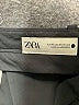 Zara 100% Polyester Solid Black Skort Size XS - photo 3