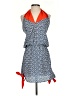 Mud Pie 100% Polyester Blue Casual Dress Size S - photo 1