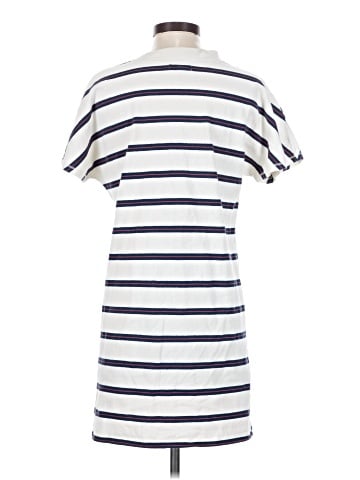 Madewell Tomboy Pocket Tee Dress in Stripe (view 2)
