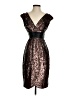 BCBGMAXAZRIA 100% Silk Metallic Black Cocktail Dress Size XXS - photo 1