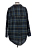 French Connection Plaid Blue 3/4 Sleeve Blouse Size L - photo 2