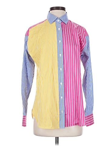 J. McLaughlin Long Sleeve Button-Down Shirt (view 1)