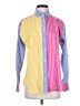 J. McLaughlin Color Block Yellow Long Sleeve Button-Down Shirt Size S - photo 1