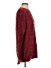 AndTheWhy Paisley Burgundy Pullover Sweater Size S - photo 4