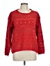 Jon & Anna Hearts Red Pullover Sweater Size L - photo 1