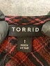 Torrid Burgundy Long Sleeve Blouse Size 1X Plus (1) - photo 7