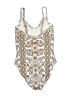 Tory Burch Paisley Ivory One Piece Swimsuit Size S - photo 2