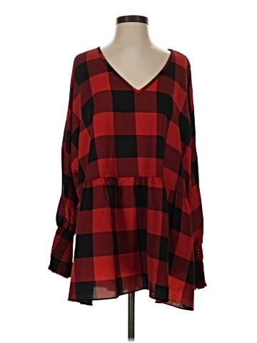 chic soul (chicsoul.com) 3/4 Sleeve Blouse (view 1)