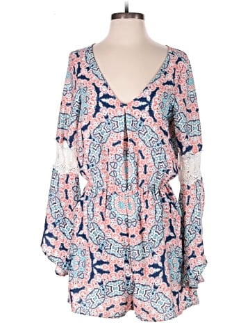 Sequin Hearts Romper (view 1)