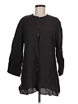 Eileen Fisher 3/4 Sleeve Button Down Shirt
