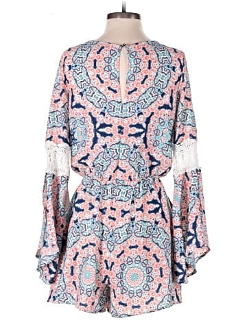 Sequin Hearts Romper (view 2)