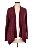 Naif 100% Polyester Burgundy Cardigan Size L - photo 1