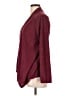 Naif 100% Polyester Burgundy Cardigan Size L - photo 5