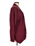 Naif 100% Polyester Burgundy Cardigan Size L - photo 4