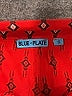 Blue Plate Print Red Casual Pants Size S - photo 4